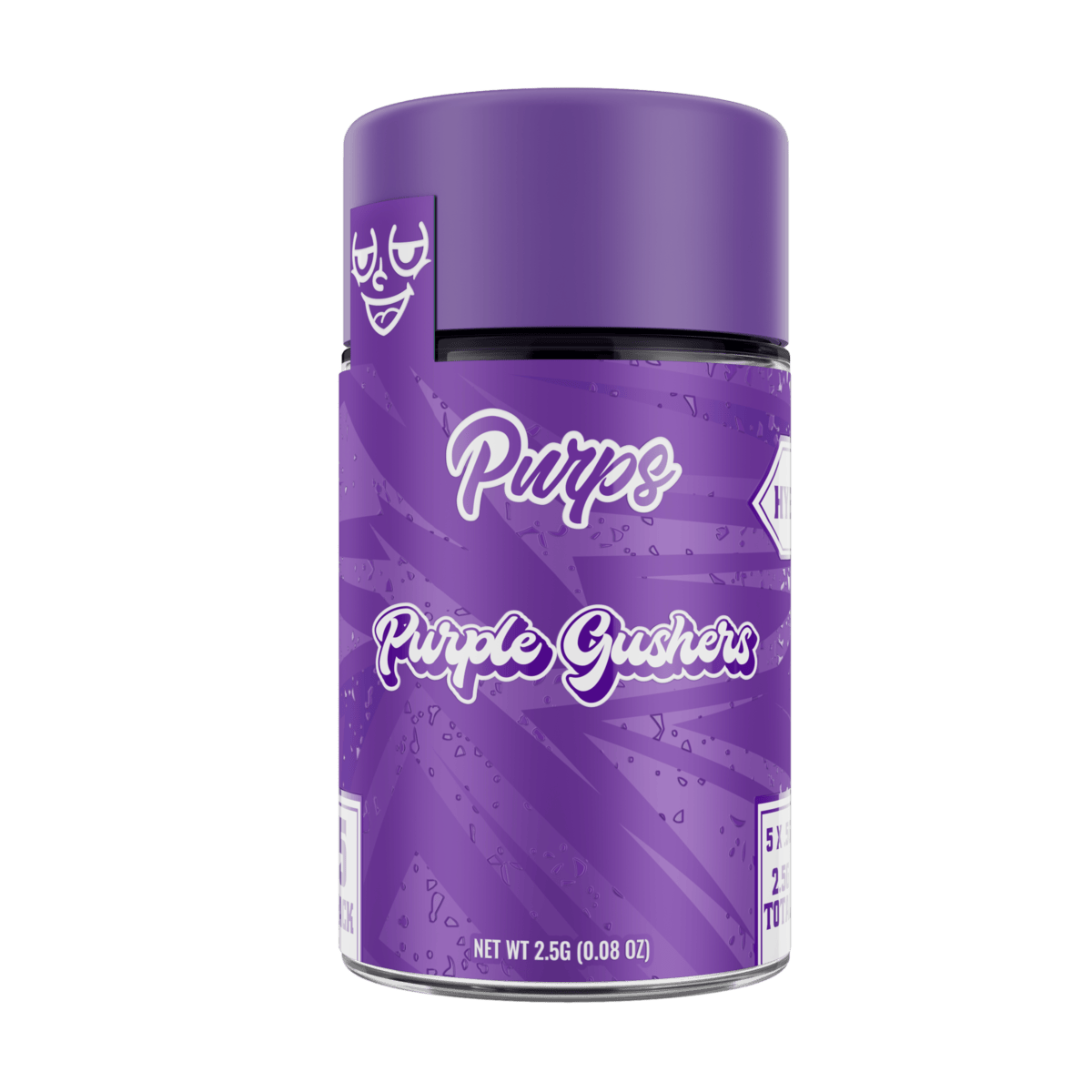 Purps - Purps | Purple Gushers | Preroll | 0.5g | 5 Pack - 1