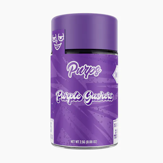 Purps - Purps | Purple Gushers | Preroll | 0.5g | 5 Pack - 1