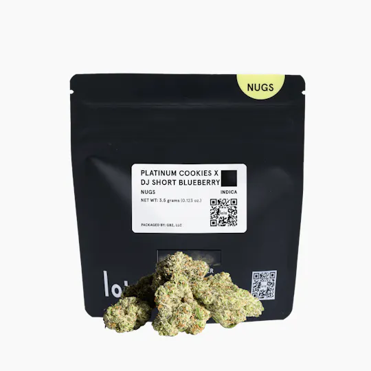 lolo - lolo | Platinum Cookies + DJ Short Blueberry | Indoor Nugs | 3.5g - 1