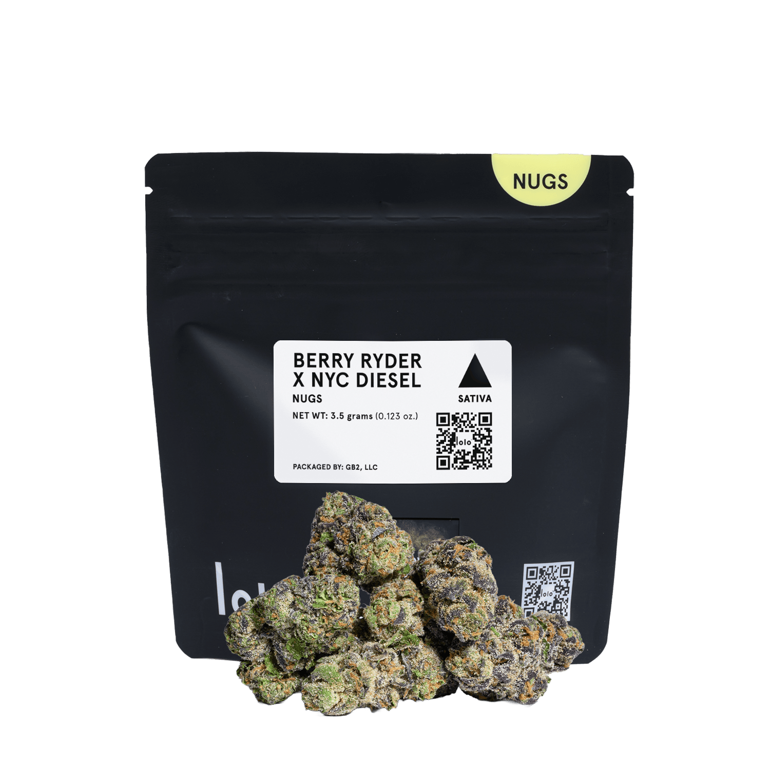 lolo - lolo | Berry Ryder + NYC Diesel | Indoor Nugs | 3.5g - 1
