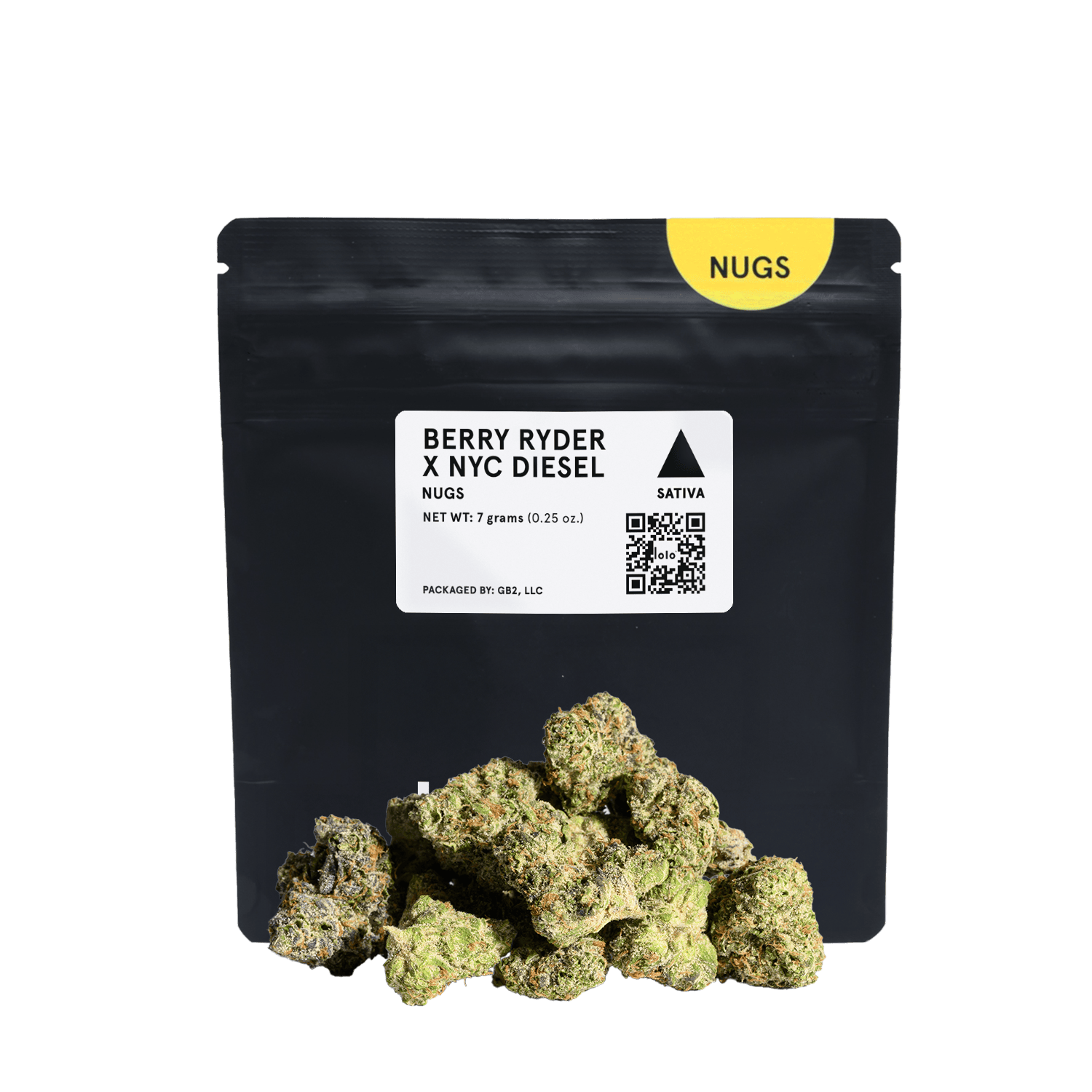 lolo - lolo | Berry Ryder + NYC Diesel | Indoor Nugs | 7g - 1