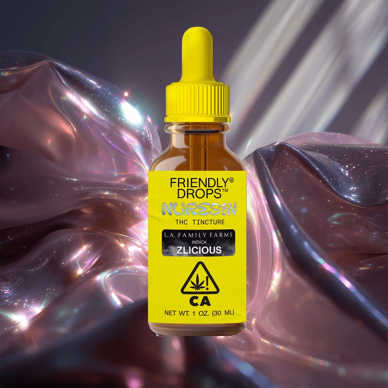 Friendly Brand - Friendly x L.A.F.F | Nuresin Drops | Zlicious | Tinctures | 1000mg | 30ml - 1