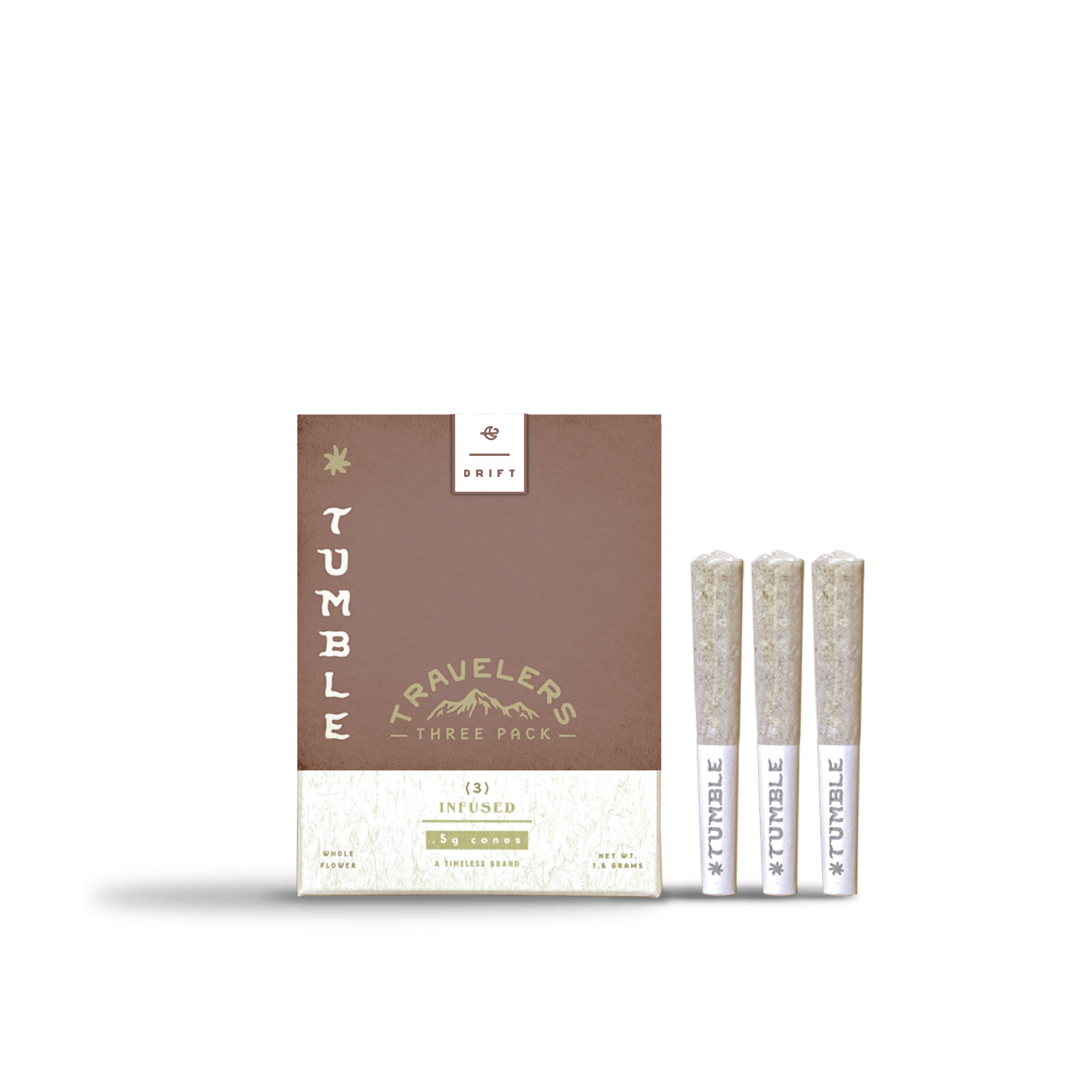 Timeless Vapes - Strawnana | Infused Minis | 0.5g each | 3pk - 1
