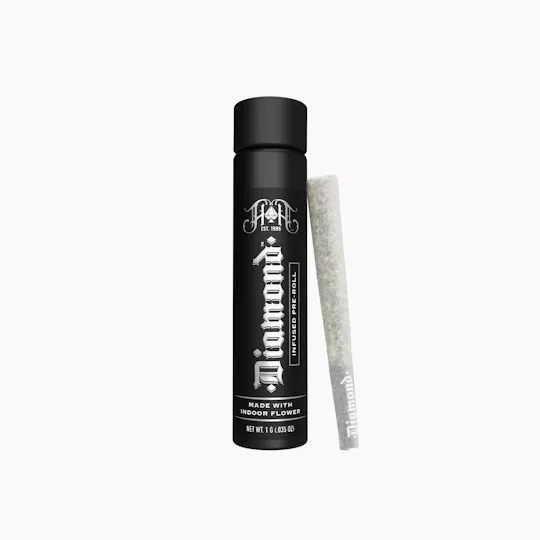 Heavy Hitters - Huckleberry Hill Farms: Mountain Mist - Diamond THCA-InfusedPreRoll1G Joint - 1