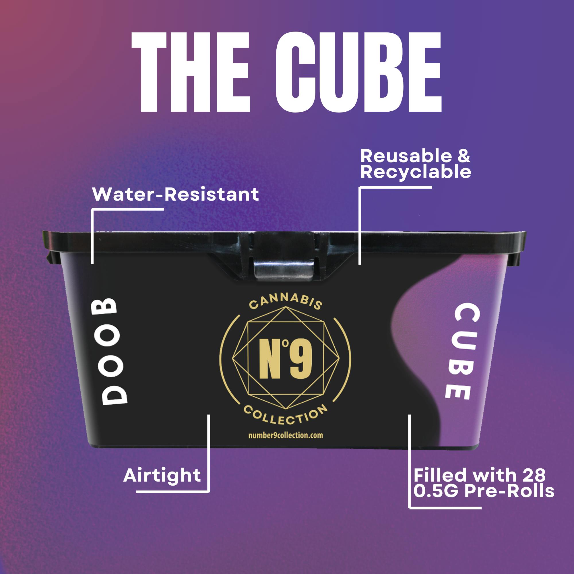 No. 9 - Doob Cube Magnum Variety Pack | 0.5g each | 28pk - 1