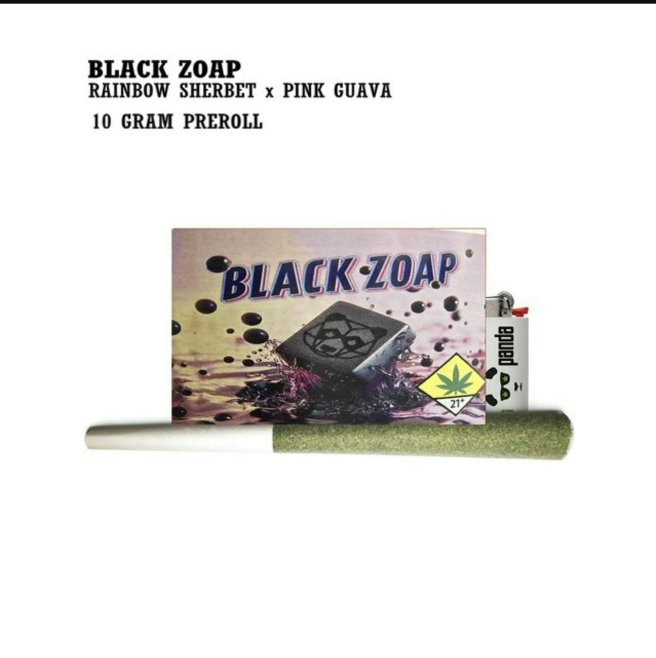 Phat Panda - Phat Panda Mega Roll | Black Zoap | Blunt | 10g - 1