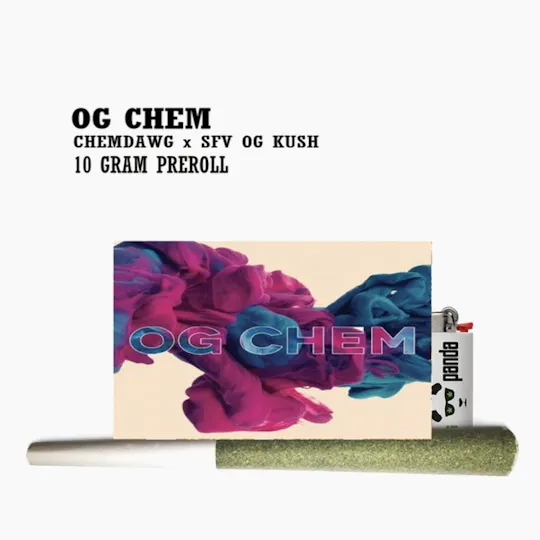 Phat Panda - Phat Panda Mega Roll | Double OG Chem | Blunt | 10g - 1