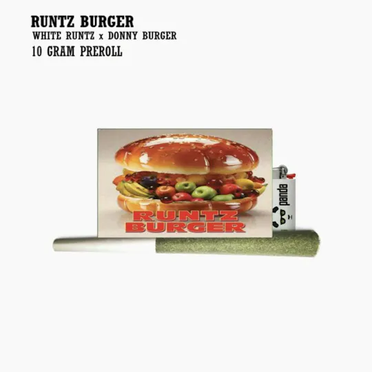 Phat Panda - Mega Roll | Runtz Burger | Blunt | 10g - 1