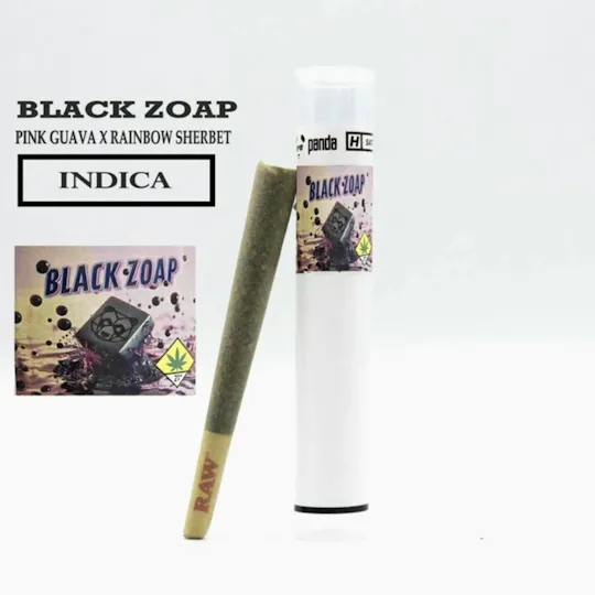 Phat Panda - Black Zoap | Joint | 1g - 1