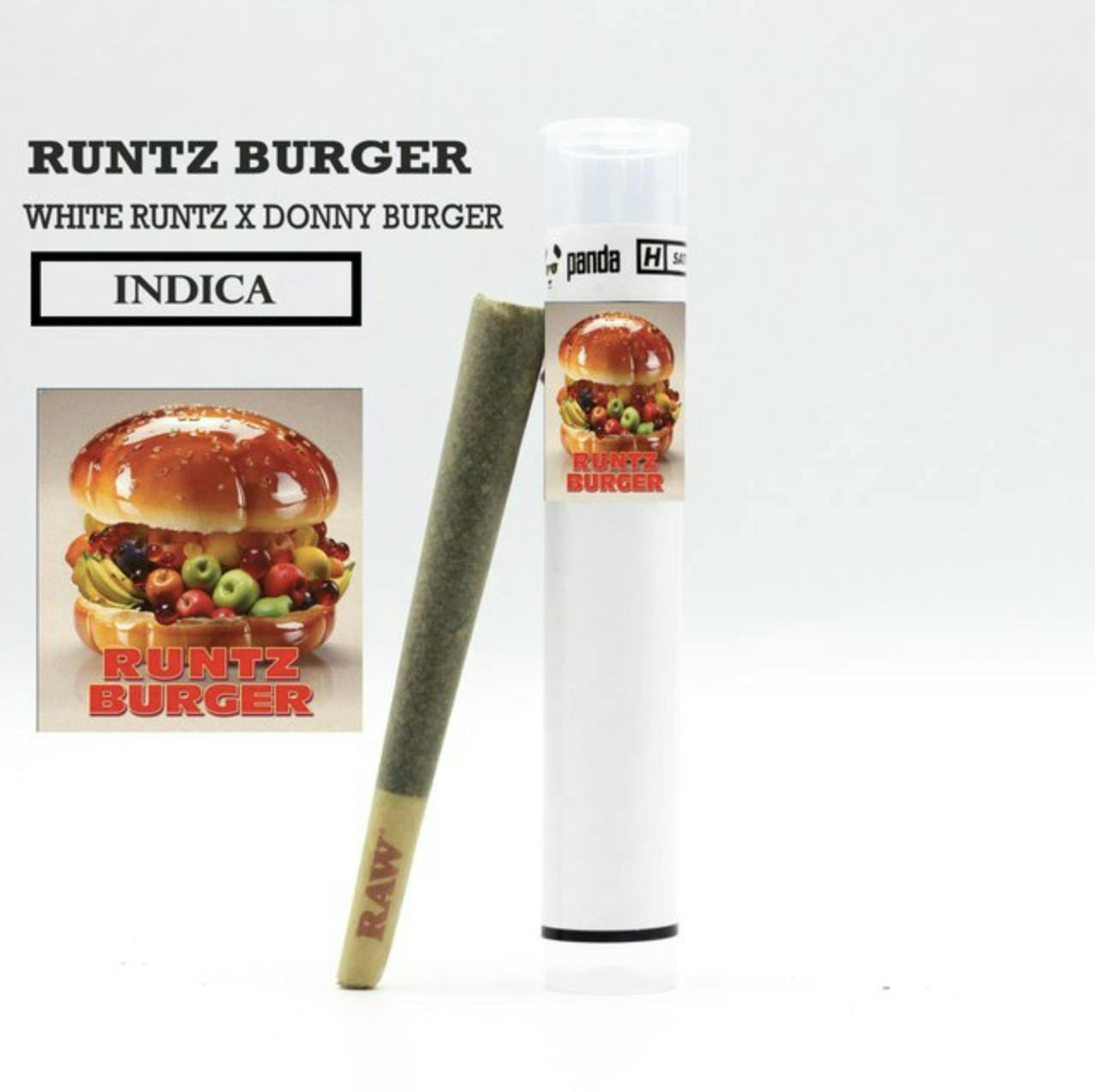 Phat Panda - Phat Panda | Runtz Burger | Joint | 1g - 1