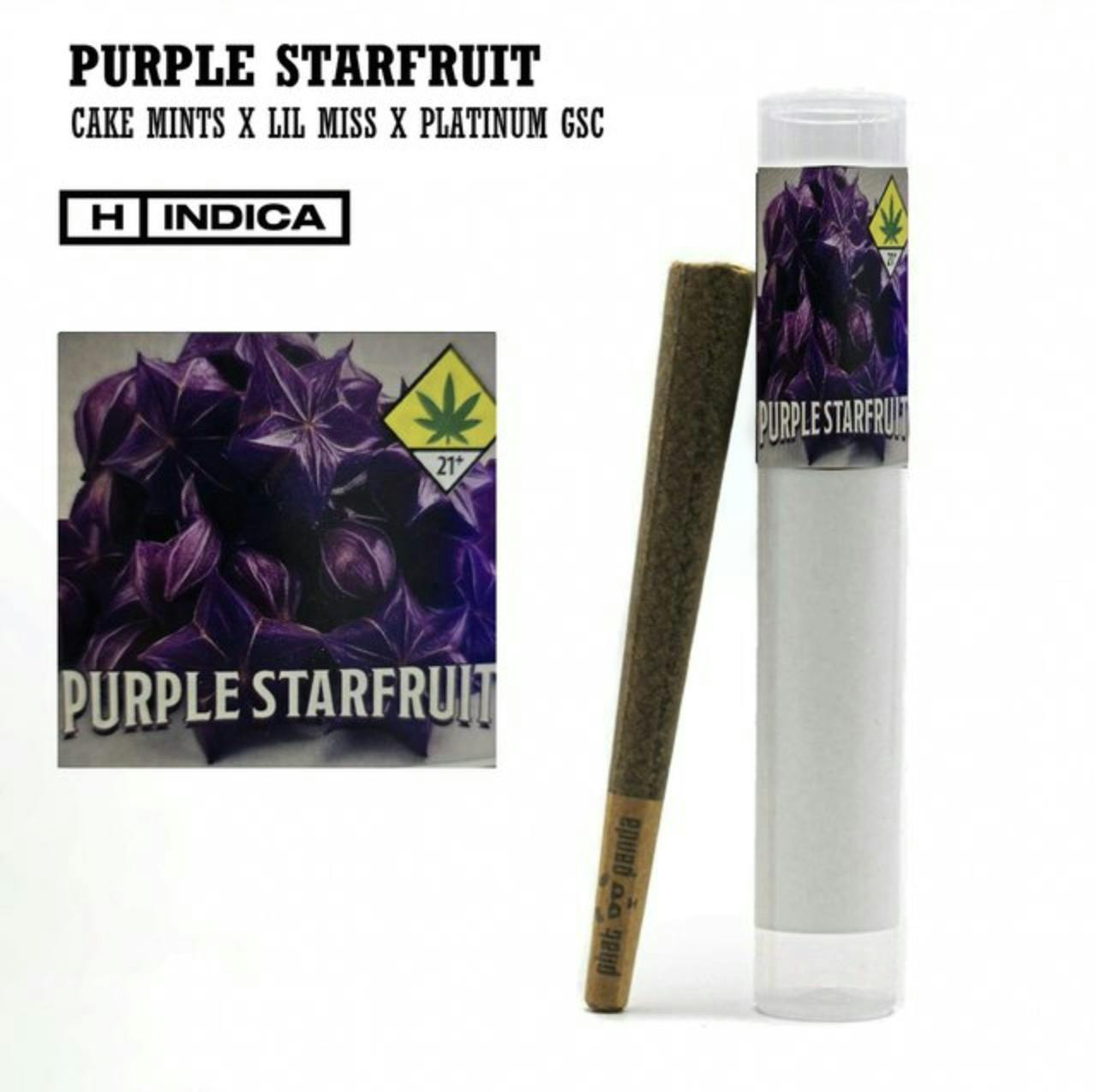 Phat Panda - Phat Panda Platinum | Purple Starfruit | Joint | 1g - 1