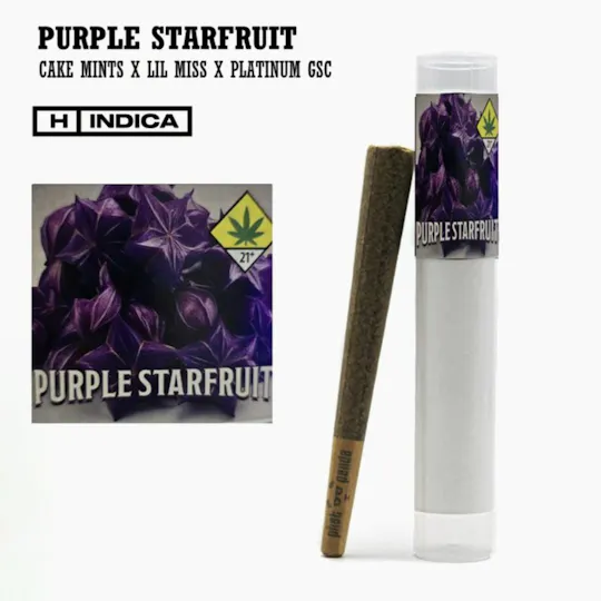 Phat Panda - Phat Panda Platinum | Purple Starfruit | Joint | 1g - 1