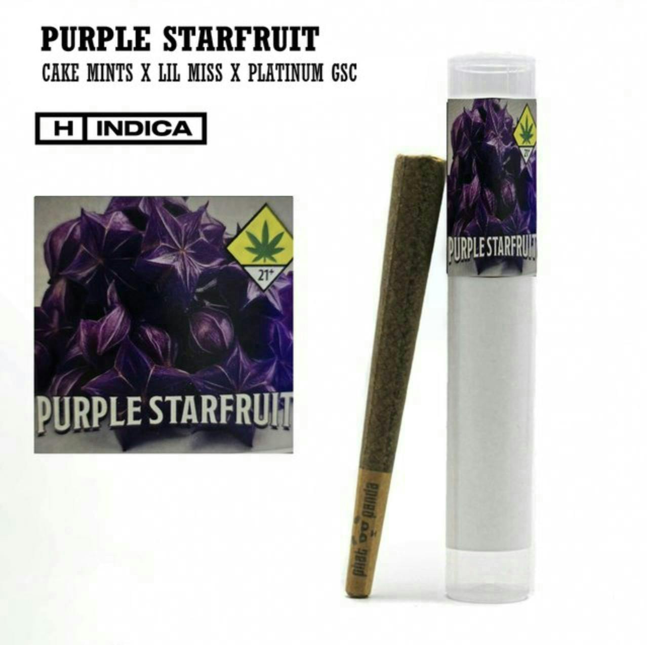 Phat Panda - Platinum | Purple Starfruit | Joint | 1g - 1