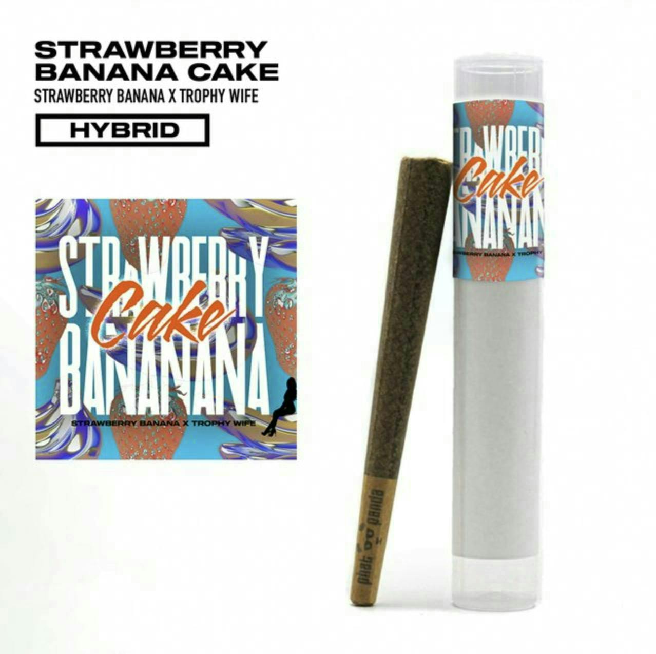 Phat Panda - Strawberry Banana Cake | Joint | 1g - 1