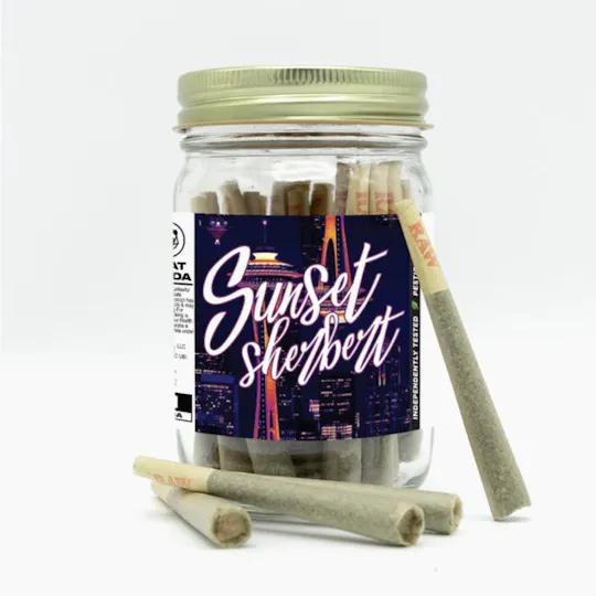 Phat Panda - Phat Panda | Sunset Sherbert | Joints | 1g | 28pk - 1
