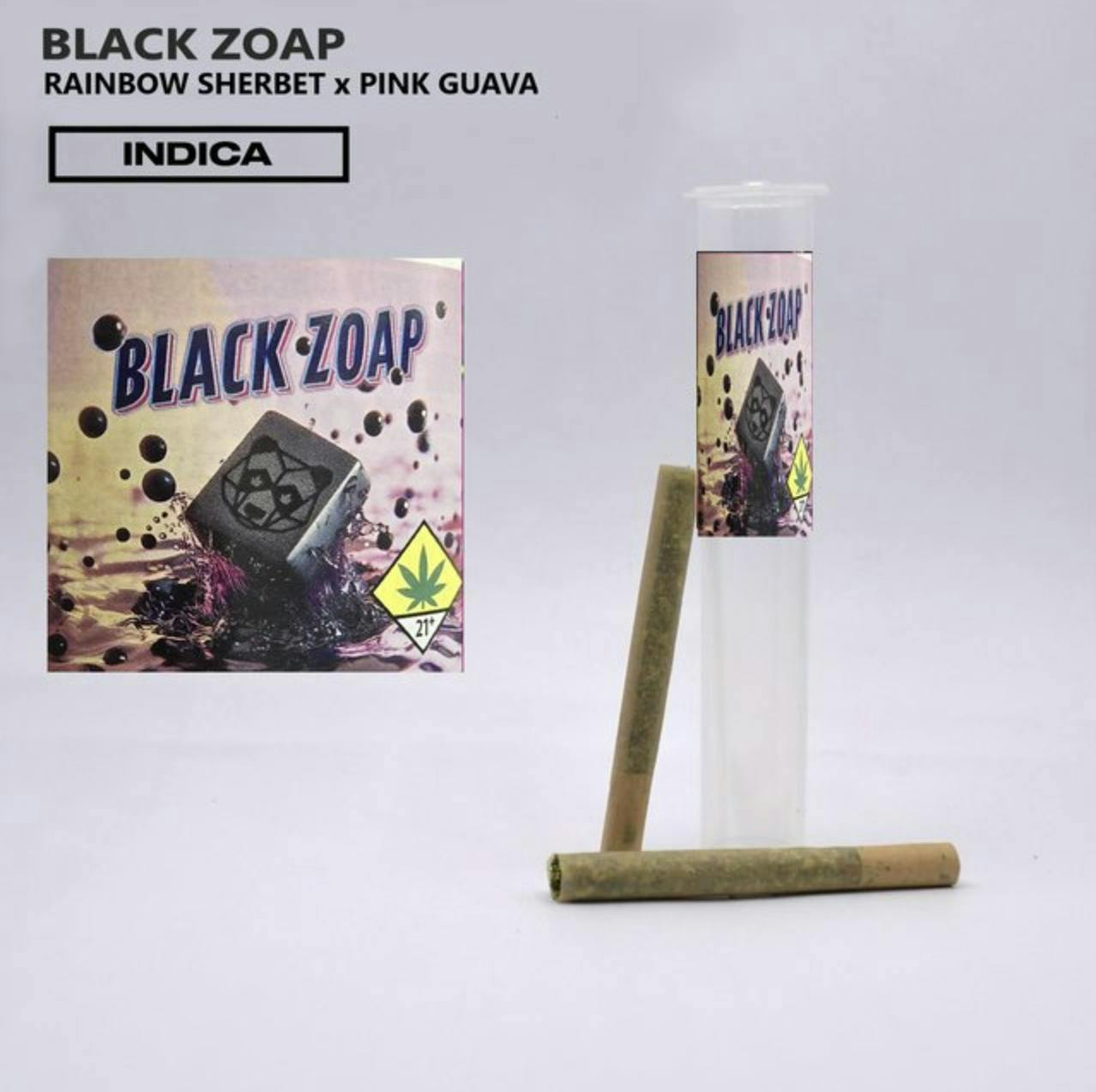 Phat Panda - Phat Panda Bangers | Black Zoap | Minis | 0.5g each | 2pk - 1