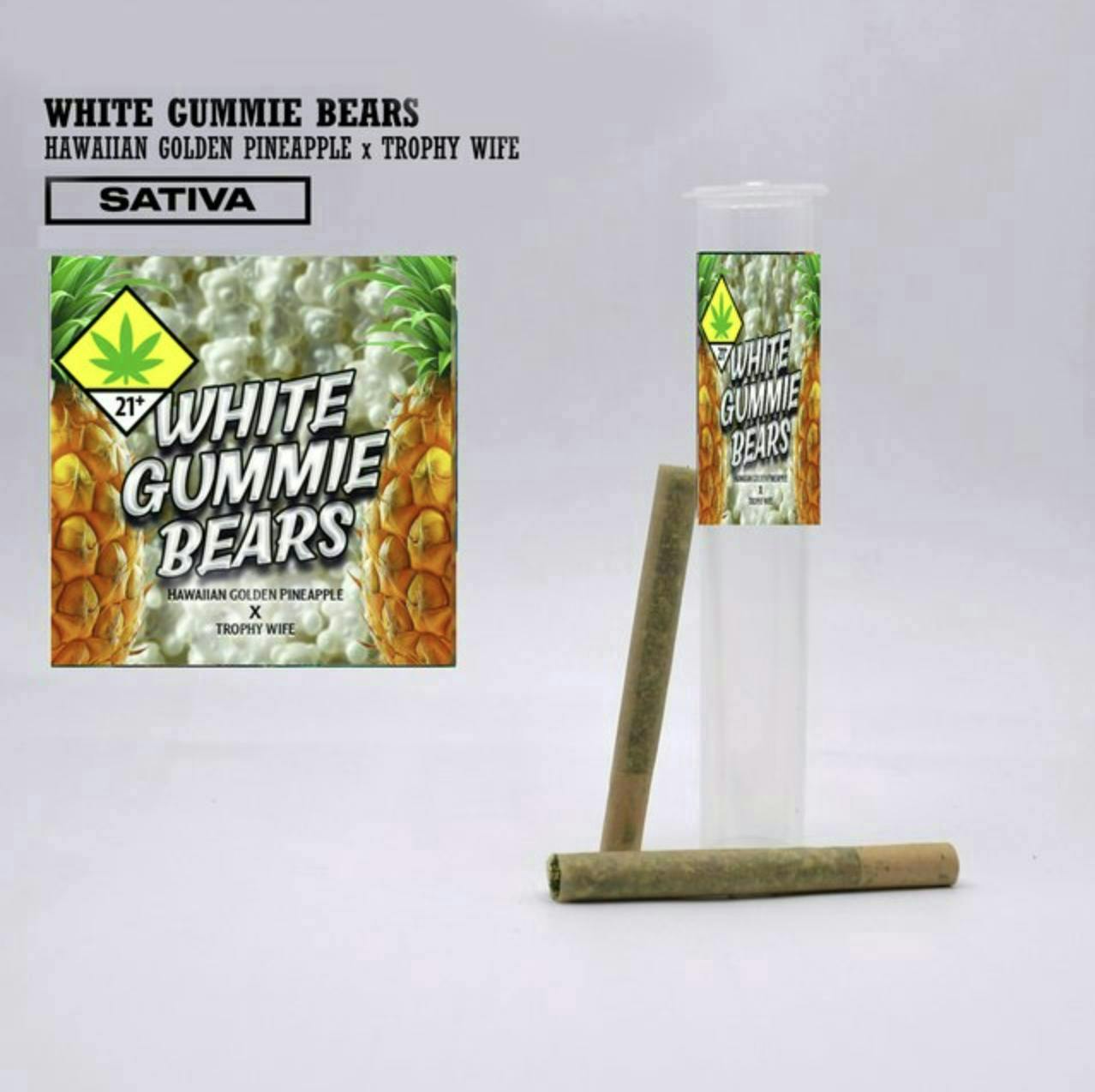 Phat Panda - Bangers | White Gummie Bears | Minis | 0.5g each | 2pk - 1