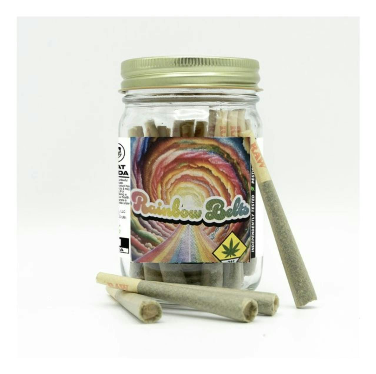 Phat Panda - Phat Panda | Rainbow Belts | Joints | 1g | 28pk - 1