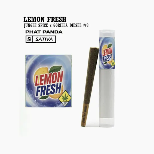 Phat Panda - Phat Panda | Lemon Fresh | Joints | 1g - 1