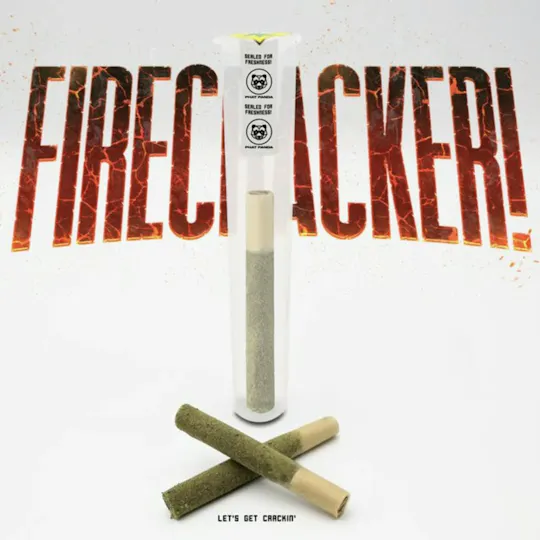 Phat Panda - Phat Panda Firecracker | Blue Dream | Infused Joint | 1g - 1