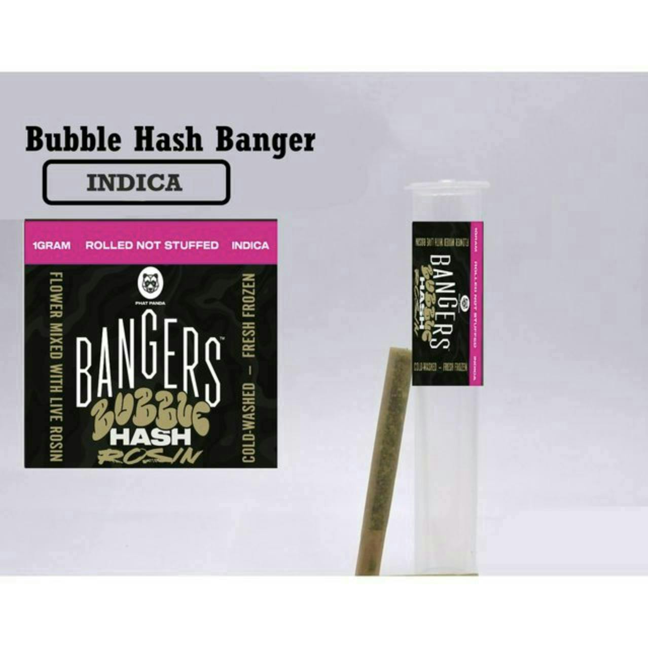 Phat Panda - Bubble Hash Bangers | Kush Mintz | Infused Joint | 1g - 1