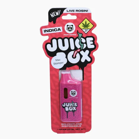 Phat Panda - Phat Panda Juice Box | Purple Starfruit | Live Rosin Disposable | 1g - 1