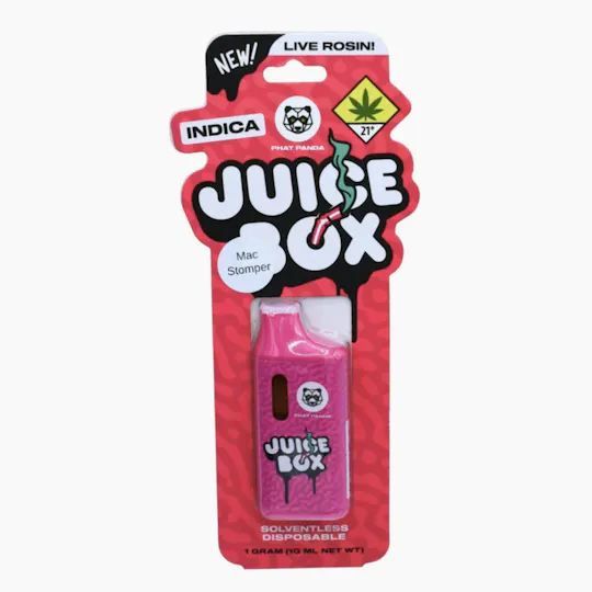 Phat Panda - Juice Box | Purple Starfruit | Live Rosin Disposable | 1g - 1