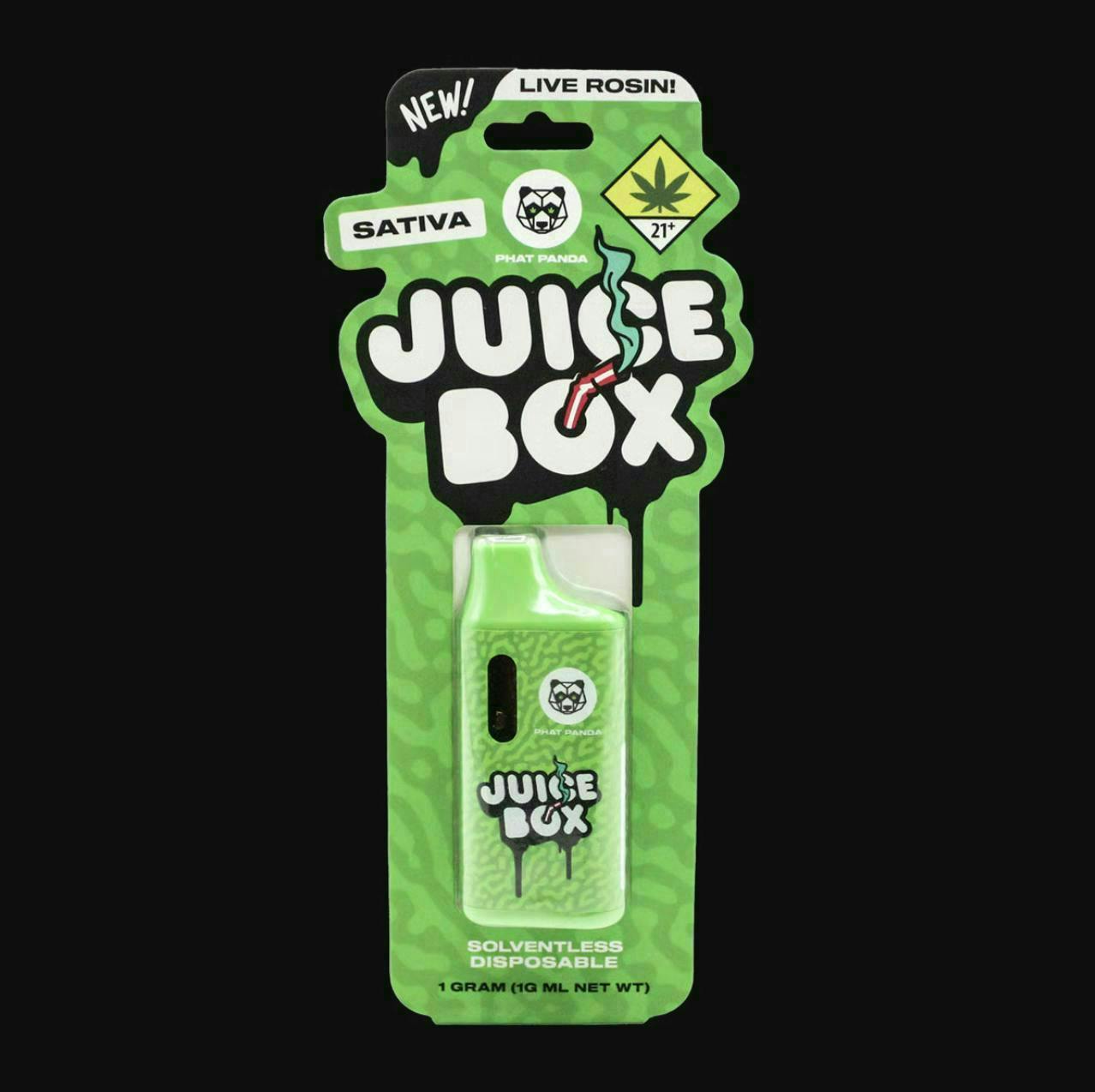 Juice Box | Chicken & Waffles | Live Rosin Disposable | 1g