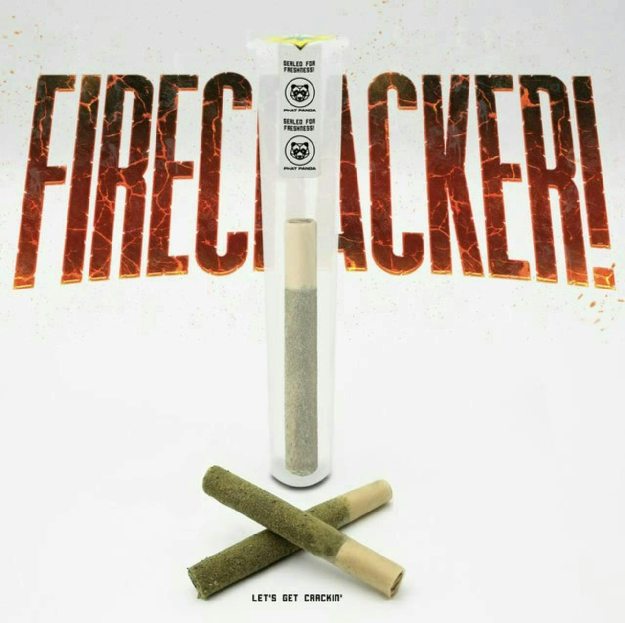 Phat Panda - Firecracker | Raspberry Skywalker | Infused Joint | 1g - 1