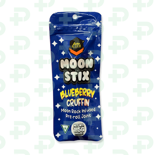 Better Bee Cannabis - Better Bee - Blueberry Cruffin - Moon Stix Preroll 1.5G - 1