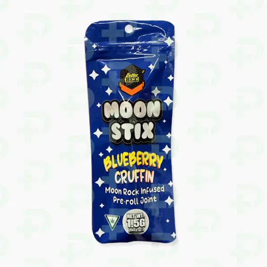 Better Bee Cannabis - Better Bee | Blueberry Cruffin | Moon Stix Infused Joint | 1.5G - 1