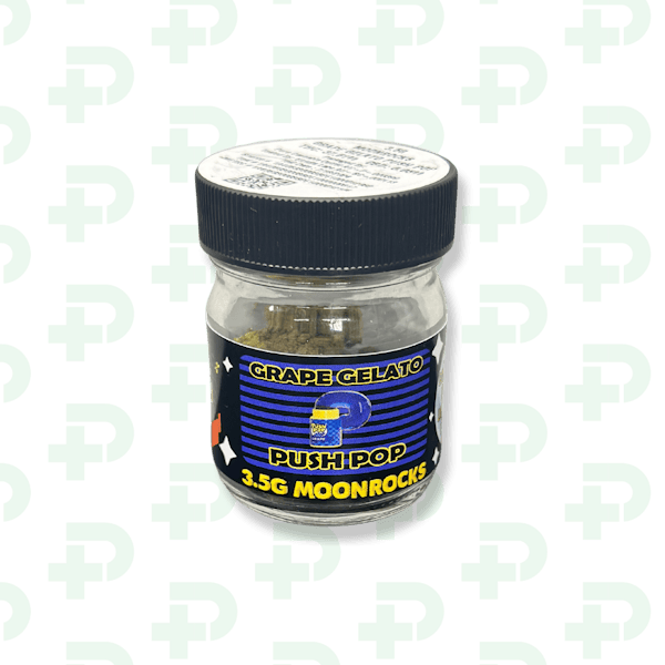 Better Bee Cannabis - Better Bee - Grape Gelato Push Pop Moon Rocks 3.5G - 1