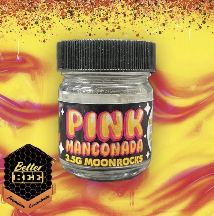Better Bee Cannabis - Better Bee | Pink Manconada | Moon Rocks Infused Flower | 3.5G - 1