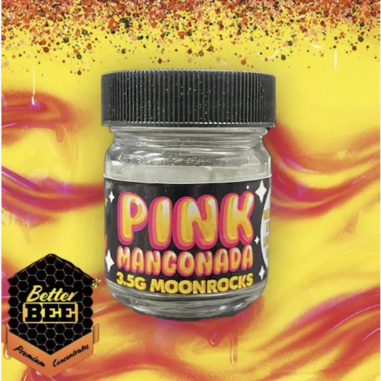 Better Bee Cannabis - Better Bee | Pink Manconada | Moon Rocks Infused Flower | 3.5G - 1