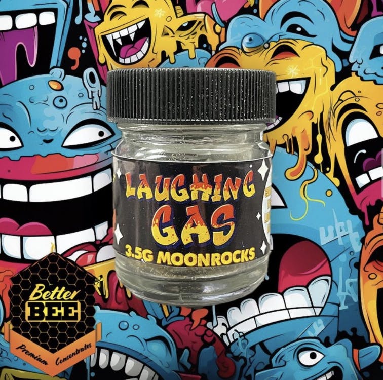 Better Bee Cannabis - Better Bee - Laughing Gas Moon Rocks 3.5G - 1