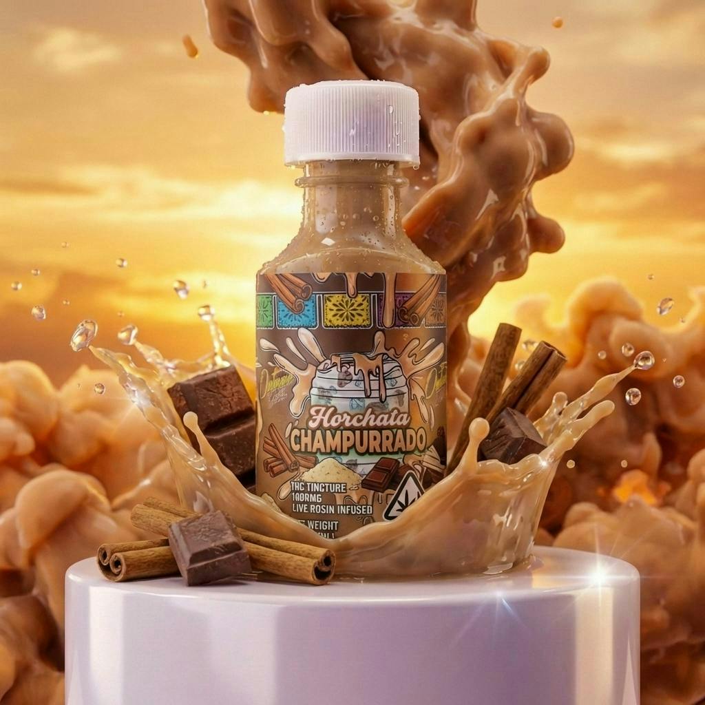 Casa Flor - Horchata Champurrado | Live Rosin | Tincture | 1000mg | 60ml - 1