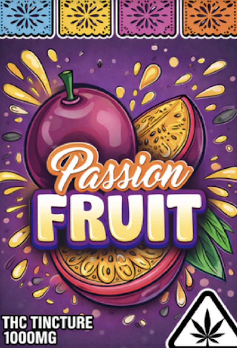 Casa Flor - Casa Flor | Passion Fruit | Live Rosin | Tincture | 1000mg | 2oz - 1