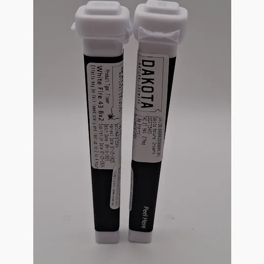 DNG Medicated - DNG Medicated | White Fire 43 Bx2 | Pre Roll | 1g - 1