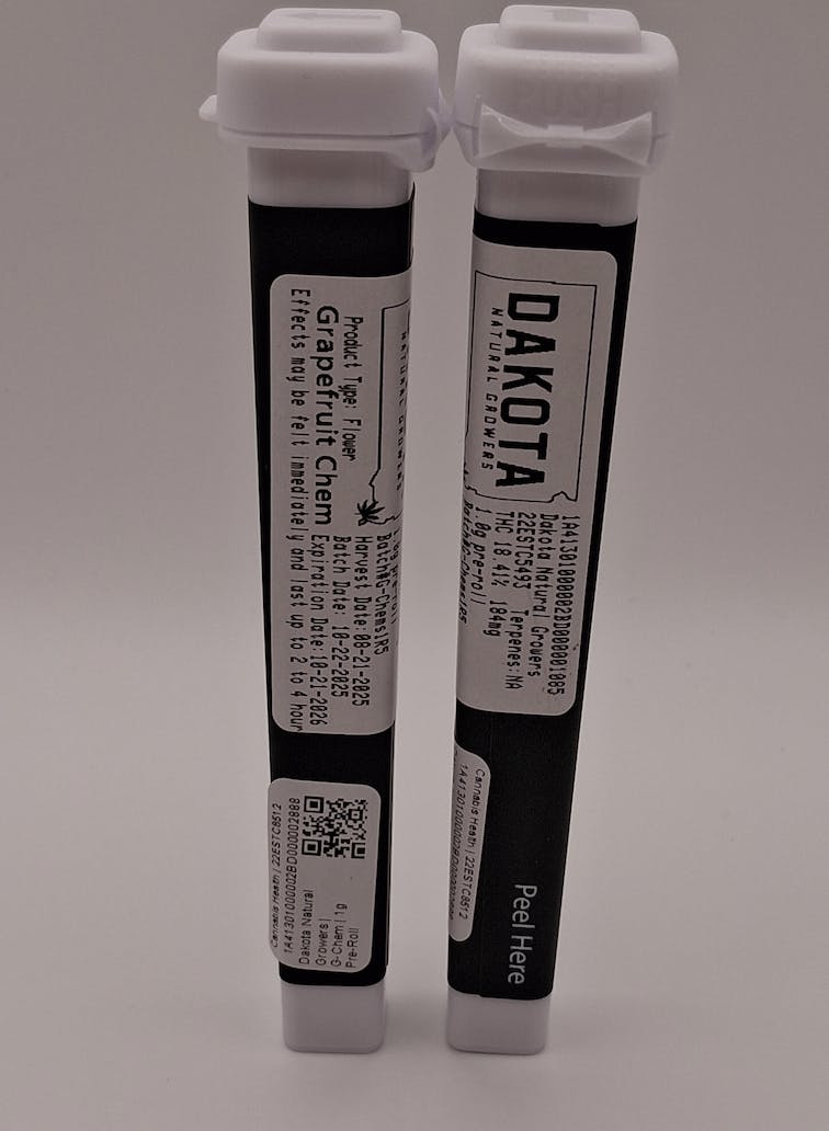 DNG Medicated - DNG Medicated | Grapefruit Chem | Pre Roll | 1g - 1
