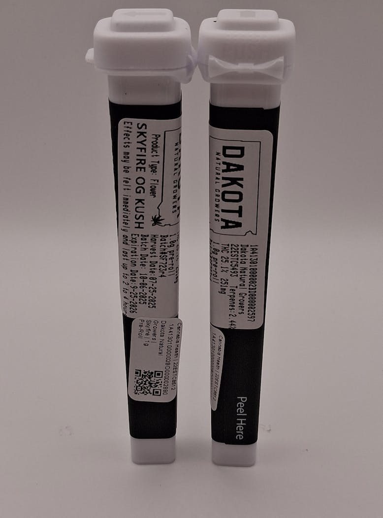DNG Medicated - DNG Medicated | Skyfire OG Kush | Pre Roll | 1g - 1