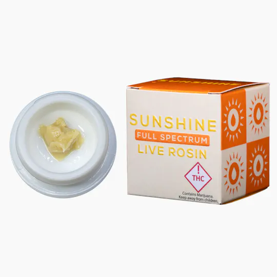 Sunshine - Pappy Rain | Full Spec Rosin | 1g - 1