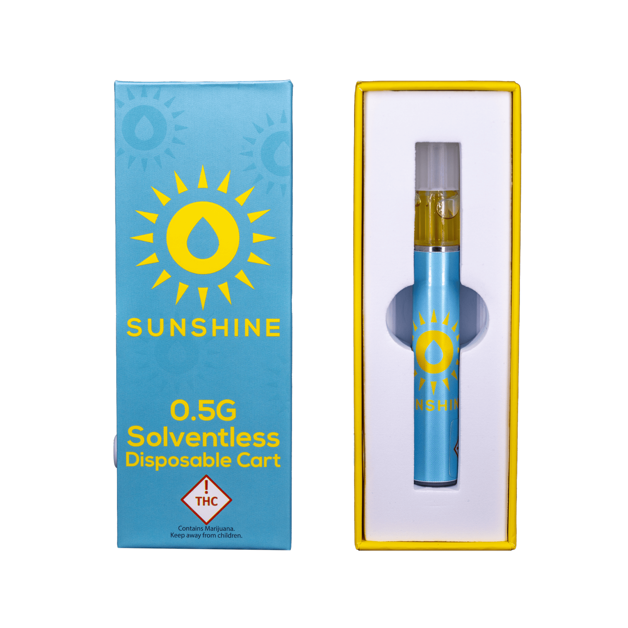 Sunshine - Orange Gas | All-In-One Rosin Cart | .5g - 1