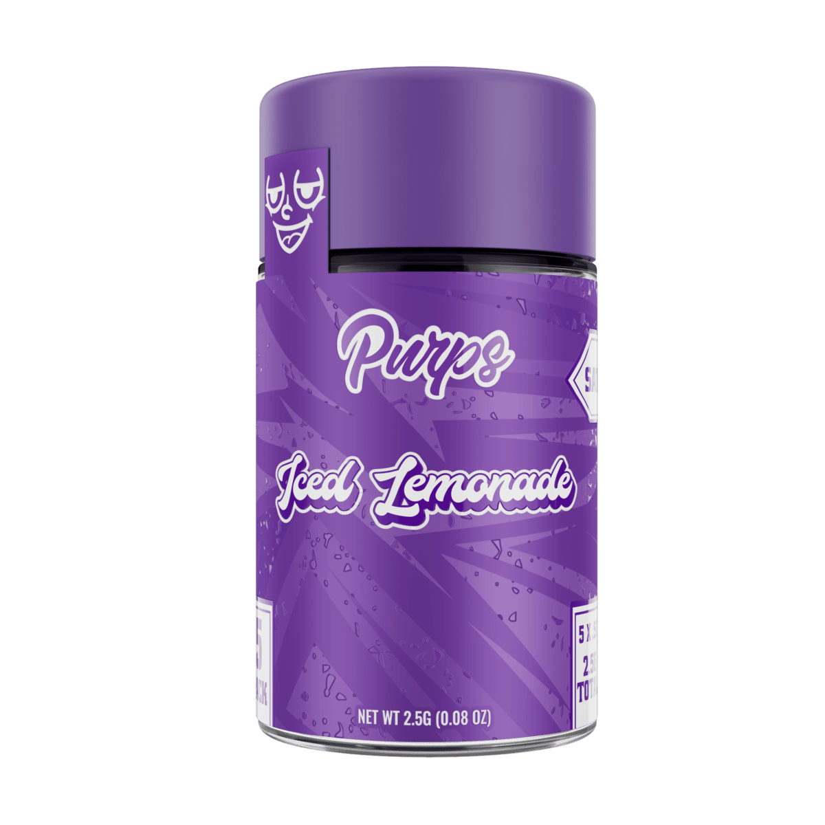 Purps - Purps | Iced Lemonade | Preroll | 0.5g | 5 Pack - 1