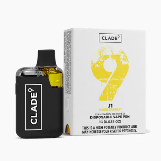 Clade9 - Clade9 | J1 | Distillate Disposable | 1g - 1