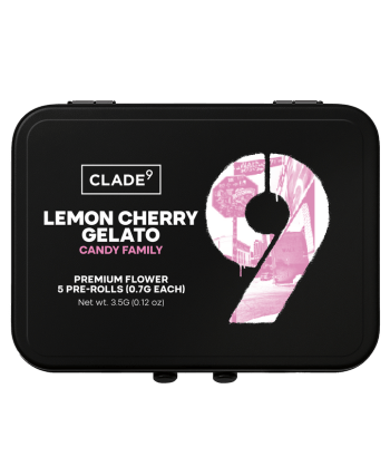 Clade9 - Clade9 | Lemon Cherry Gelato pre roll Multipack (5 x 7g) - 1