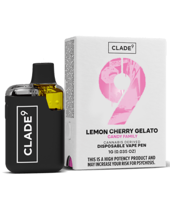 Clade9 - Clade9 | Lemon Cherry Gelato | Distillate Disposable | 1g - 1