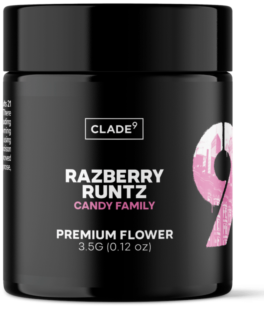 Clade9 - Clade9 | Razberry Runtz | Big Buds | 3.5g - 1