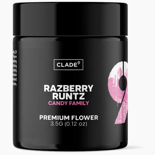 Clade9 - Clade9 | Razberry Runtz | Big Buds | 3.5g - 1