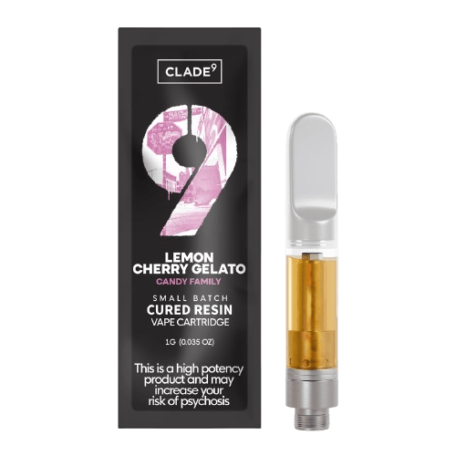 Clade9 - Clade9 | Lemon Cherry Gelato | Cured Resin Cartridge | 1g - 1