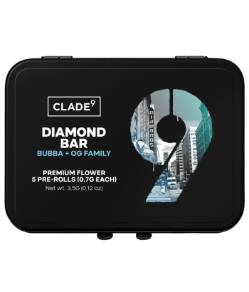 Clade9 - Clade9 | Diamond Bar pre roll Multipack (5 x 7g) - 1
